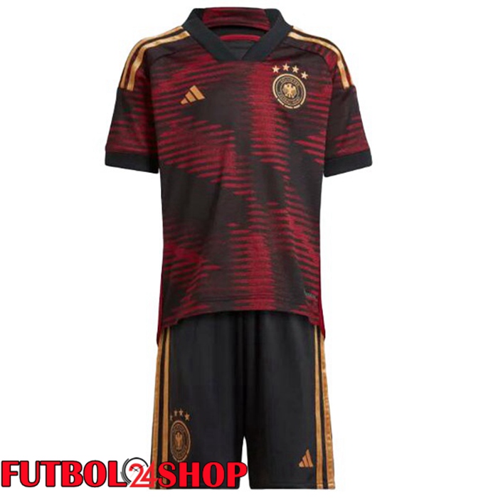 Segunda Camiseta Alemania Niño Noi Copa del mundo 2022