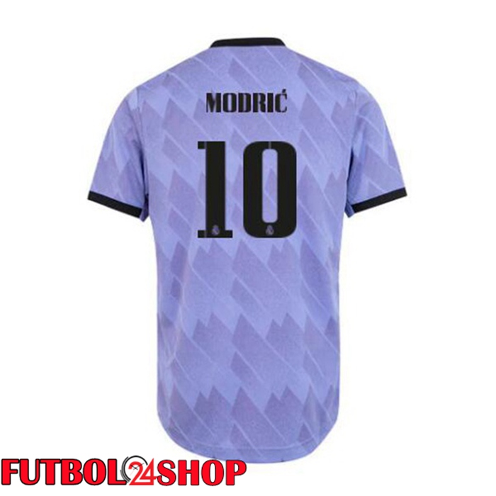 Segunda Camiseta Real Madrid (Modrić 10) Violeta 22/23