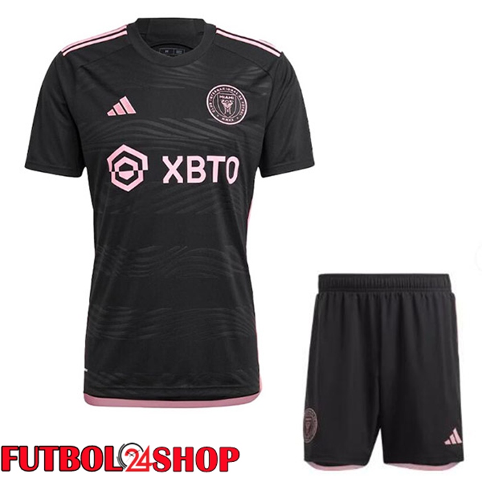 Segunda Camiseta Inter Miami CF Ninos Negro 2023/2024