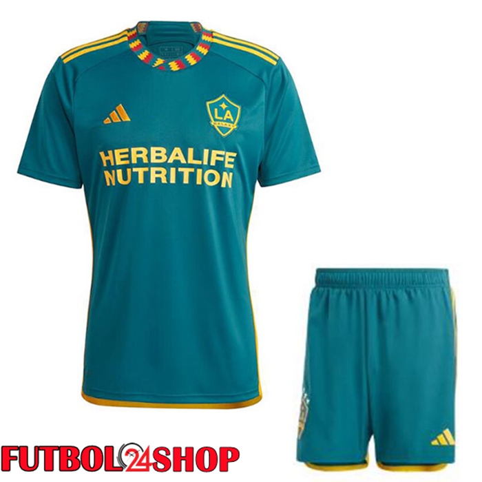 Segunda Camiseta LA Galaxy Ninos Verde 2023/2024