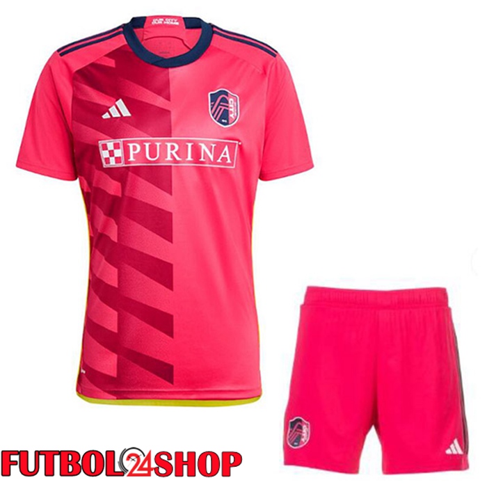Primera Camiseta St.Louis City FC Ninos Rojo 2023/2024