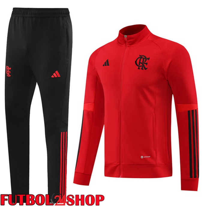Chandal Equipos De Futbol - Chaqueta Flamengo Rojo 2023/2024