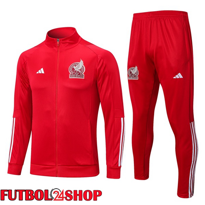 Chandal Equipos De Futbol - Chaqueta México Rojo 2023/2024