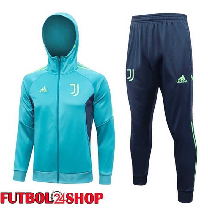 Chaqueta Con Capucha Chandal Juventus Verde 2023/2024