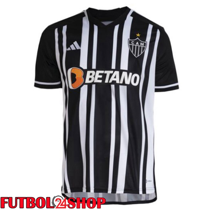 Primera Camiseta Atletico Mineiro Negro Blanco 2023/2024