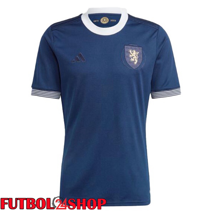 Camiseta Escocia 150e Aniversario Negro 2023/2024