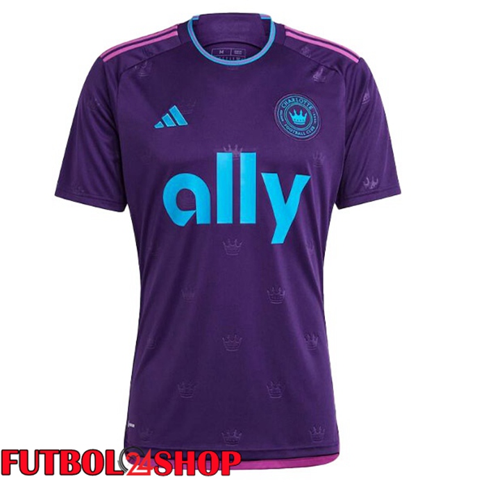 Segunda Camiseta Charlotte FC Púrpura 2023/2024