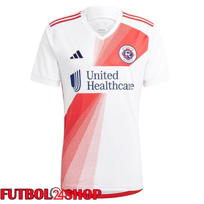 Segunda Camiseta New England Revolution Blanco 2023/2024