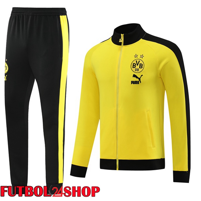 Chandal Equipos De Futbol - Chaqueta Dortmund BVB Amarillo 2023/2024