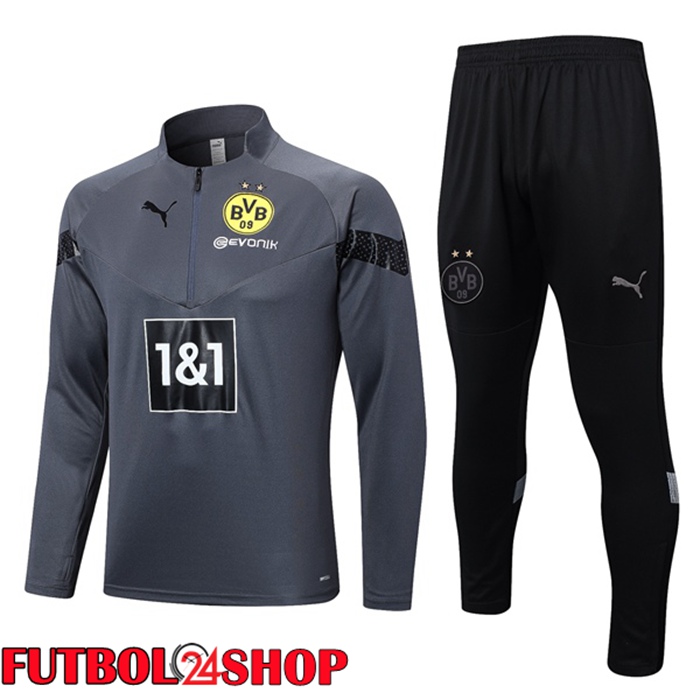 Chandal Equipos De Futbol Dortmund BVB Gris 2023/2024
