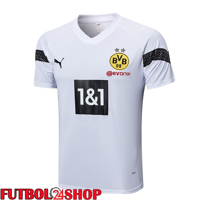 Camiseta Entrenamiento Dortmund BVB Blanco 2023/2024