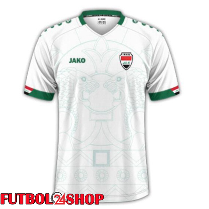 Segunda Camiseta Irak Blanco 2023/2024