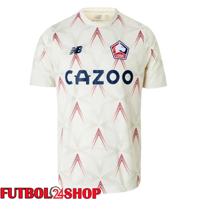 Cuarta Camiseta Lille OSC Blanco 2022/2023
