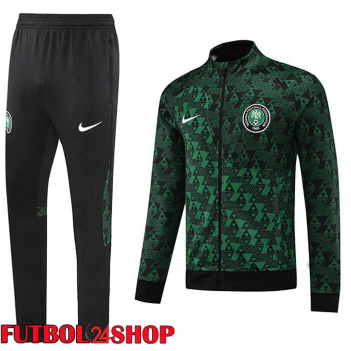 Chandal Futbol - Chaqueta Nigeria Verde 22/23