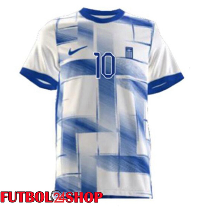 Primera Camiseta Grecia Azul Blanco 2023/2024