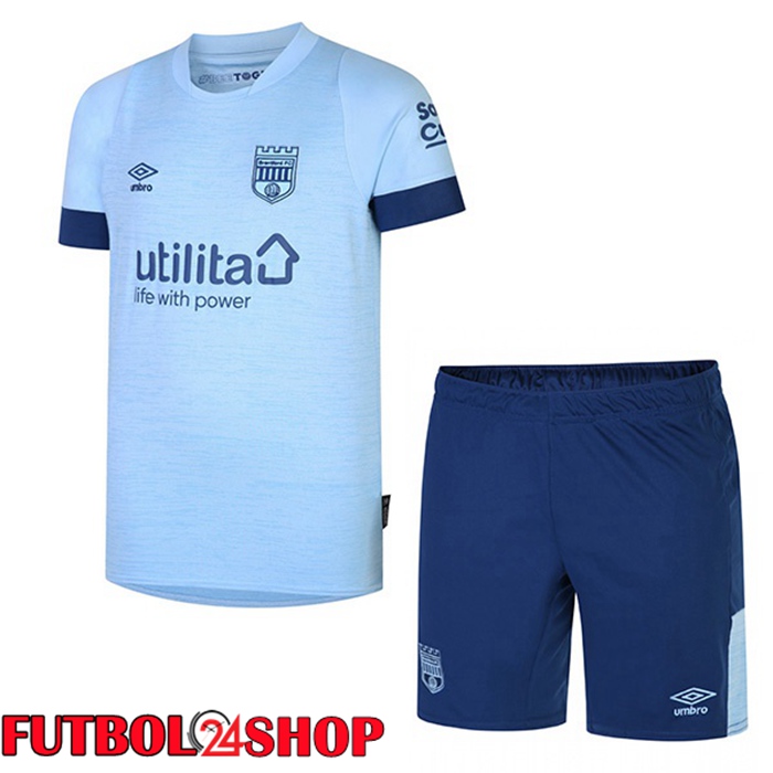 Segunda Camiseta Brentford FC Ninos Azul 2022/2023