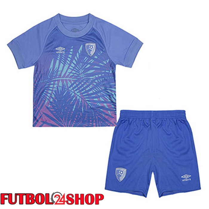 Segunda Camisetas De Futbol AFC Bournemouth Ninos Azul 2022/2023