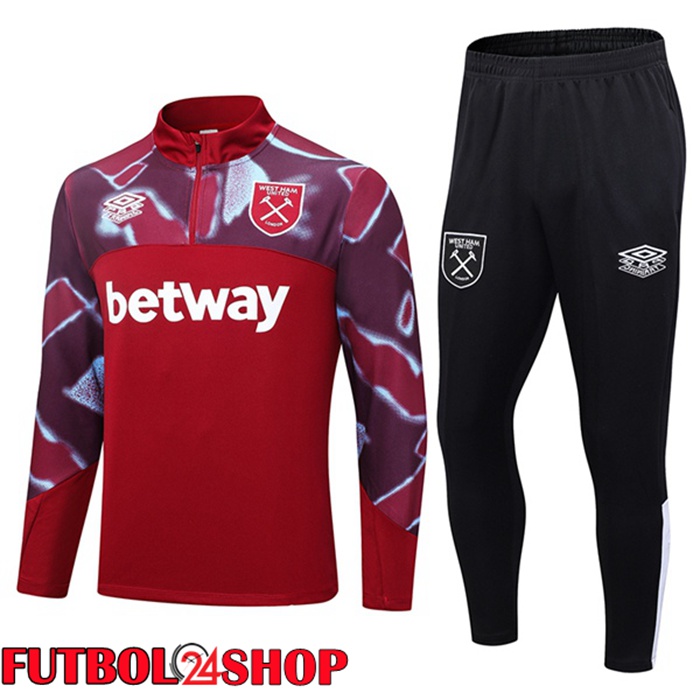 Chandal Equipos De Futbol West Ham Rojo 2023/2024